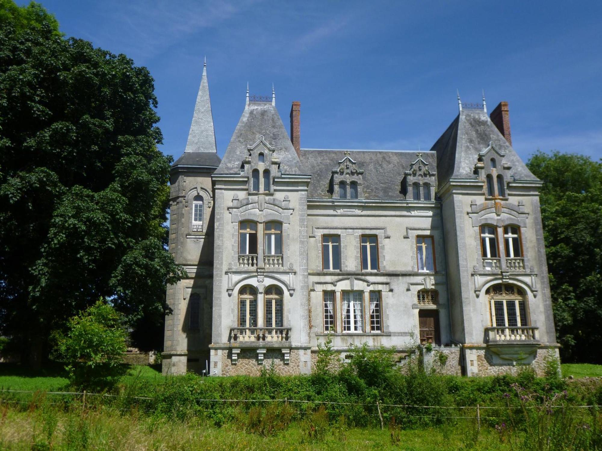 Le Chateau Du Grand Coudray Acomodação com café da manhã Villaines-la-Juhel Exterior foto